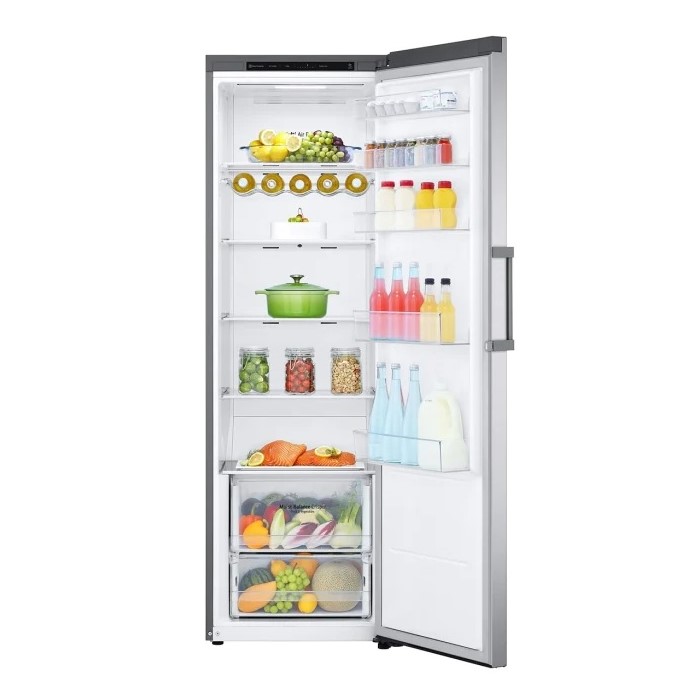 FRIGORIFICO 1 PUERTA COOLER LG GLT51PZGSZ COLOR BLANCO 346 LITROS MEDIDAS:  ALTO 185 ANCHO 60 FONDO 65 CM. CLASE A++